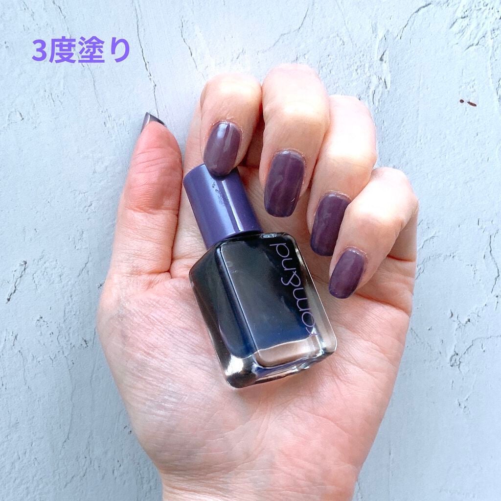 ムードペブルネイル/rom&nd/マニキュアを使ったクチコミ(6枚目)