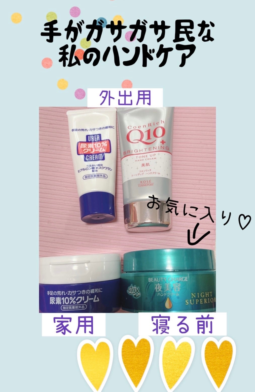 ビューティーチャージ ナイトスペリア/アトリックス/ハンドクリームを使ったクチコミ(1枚目)