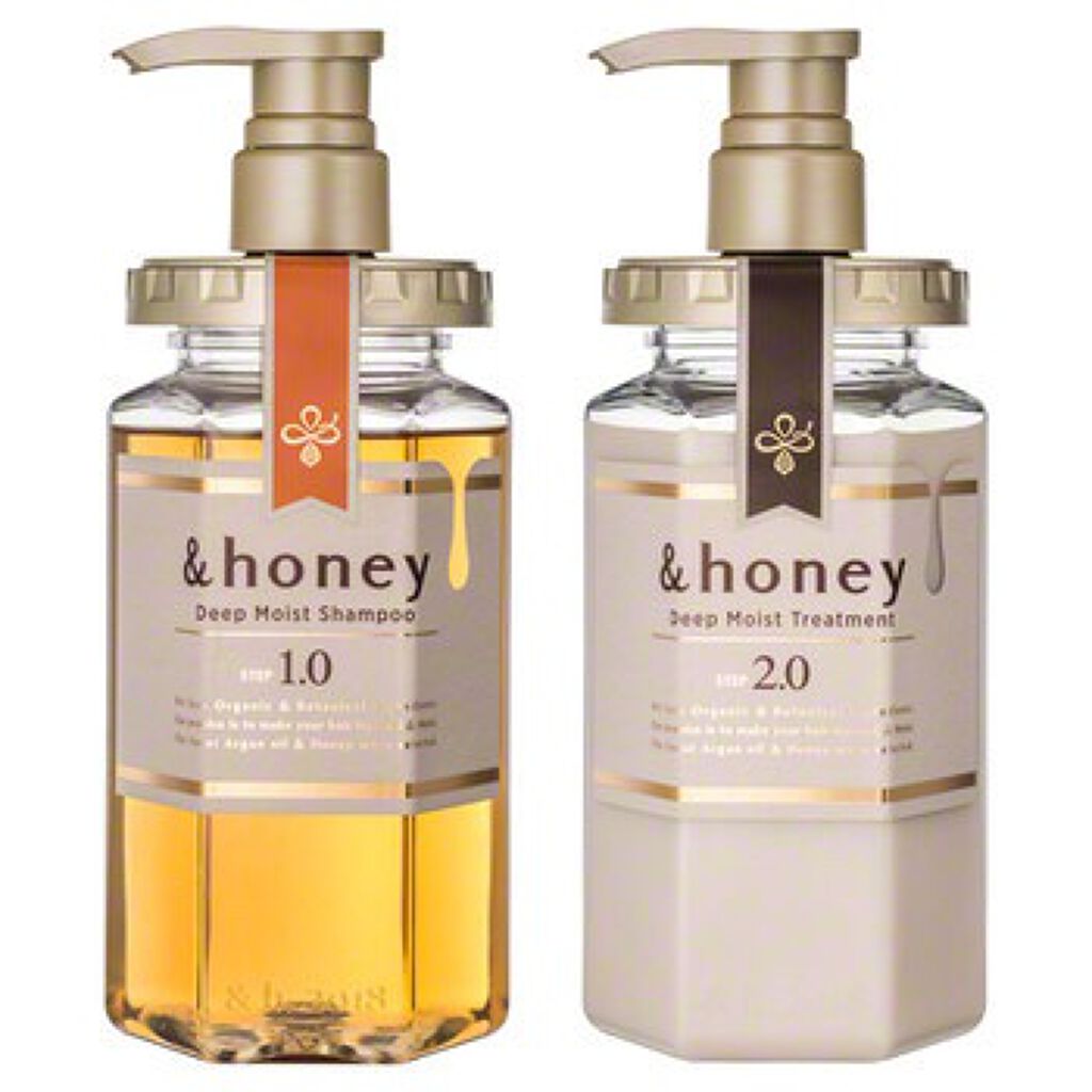 ディープモイスト シャンプー1.0／ヘアトリートメント2.0/&honey/市販シャンプーを使ったクチコミ（1枚目）