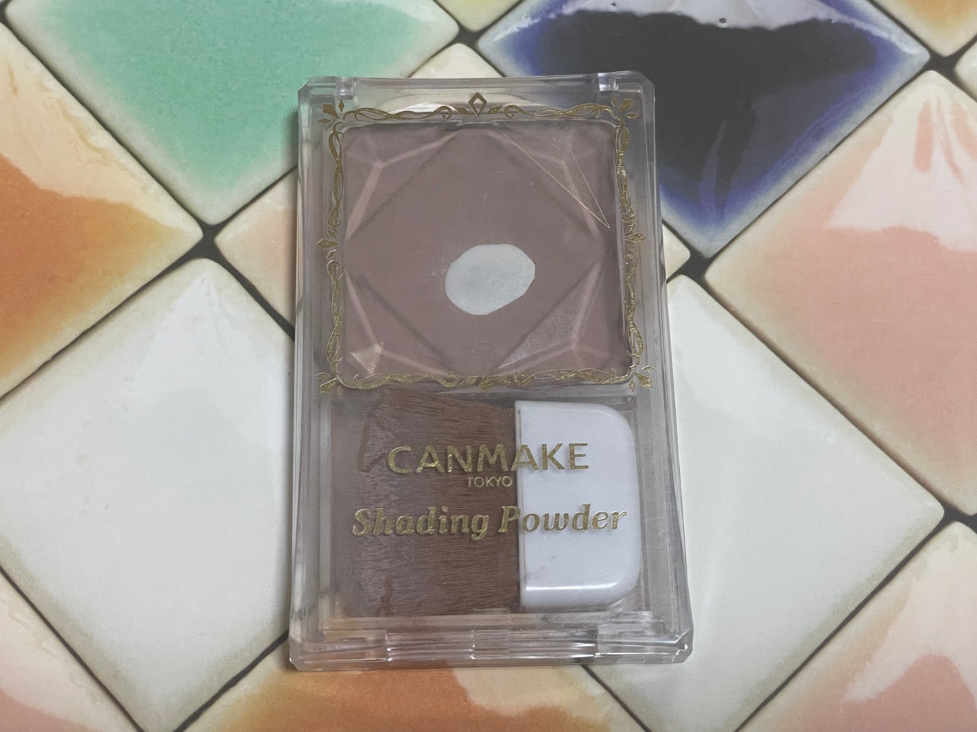 シェーディングパウダー/キャンメイク/シェーディングを使ったクチコミ(1枚目)