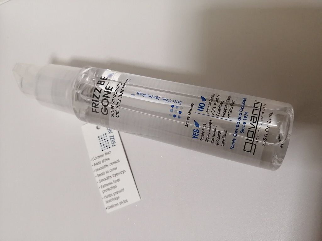 フリッズビーゴーン スムージング ヘアセラム/giovanni/ヘアオイルを使ったクチコミ(1枚目)