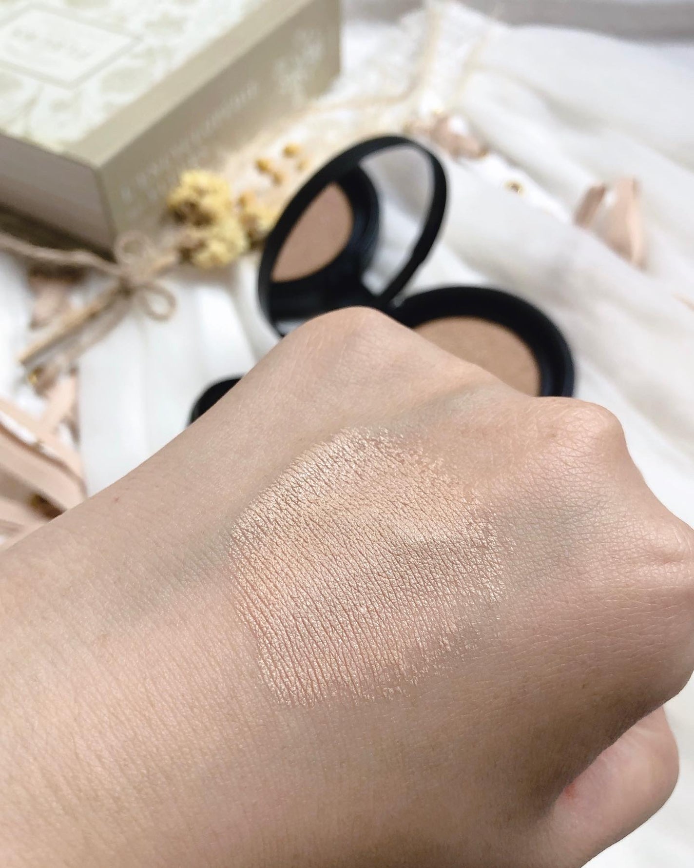 ベルベットジュエルクッション/BIVABOO/クッションファンデーションを使ったクチコミ(2枚目)