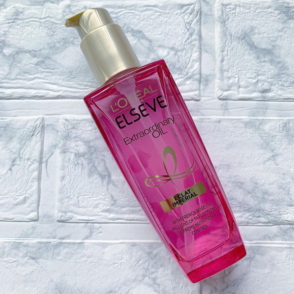 エクストラオーディナリー オイル エクラアンペリアル 艶髪オイル/ロレアル パリ/ヘアオイルを使ったクチコミ(2枚目)