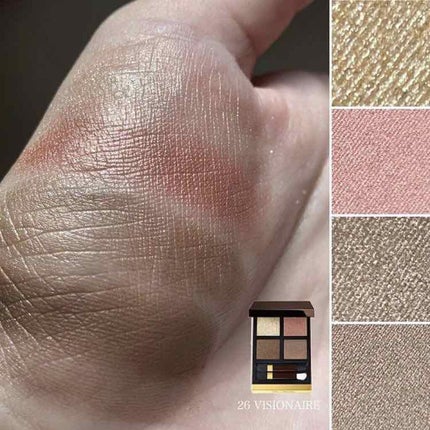 アイ カラー クォード/TOM FORD BEAUTY/アイシャドウパレットを使ったクチコミ(3枚目)