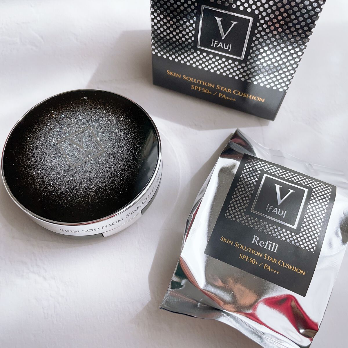 スキンソリューションスタークッション/FAU/クッションファンデーションを使ったクチコミ(6枚目)