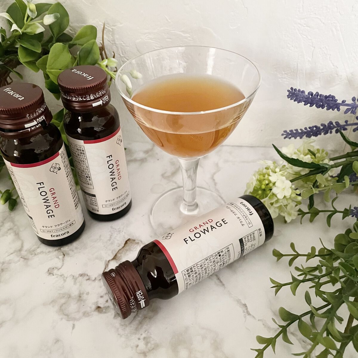 グランド フラワージュ/fracora/美容ドリンクを使ったクチコミ（1枚目）