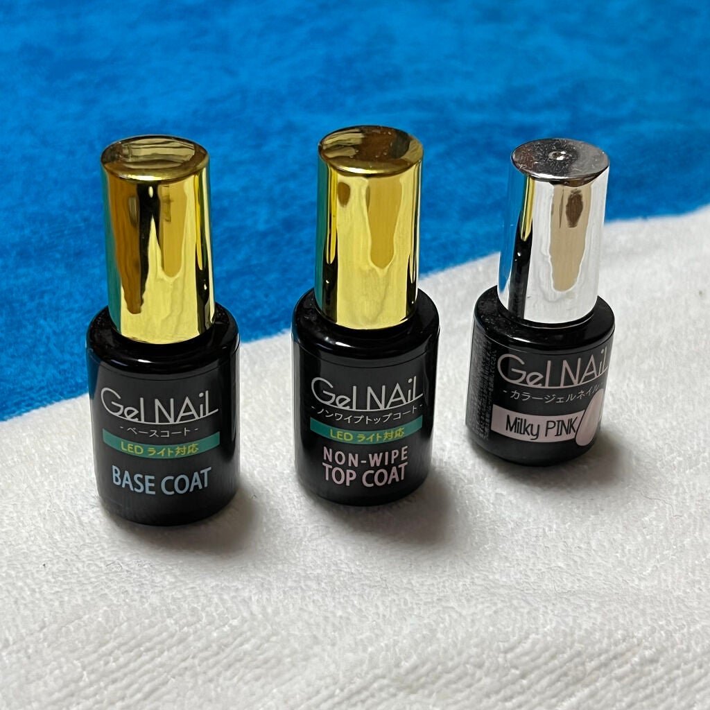 ジェルネイル(ライト対応)/セリア/ジェルネイルを使ったクチコミ(1枚目)