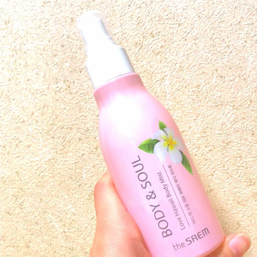 BODY&SOUL Love Hawaii Body Mist(ラブハワイボディーミスト)/the SAEM/ボディローションを使ったクチコミ(1枚目)