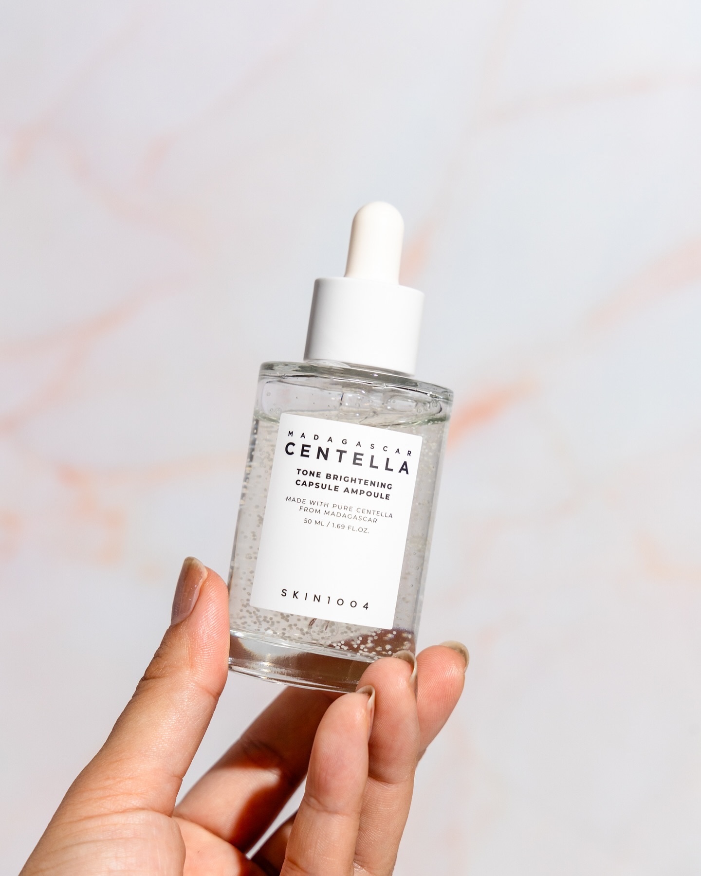 トーンブライトニング カプセルアンプル/SKIN1004/美容液を使ったクチコミ（3枚目）