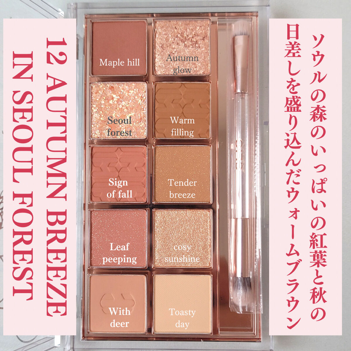 プロ アイ パレット/CLIO/アイシャドウパレットを使ったクチコミ（3枚目）