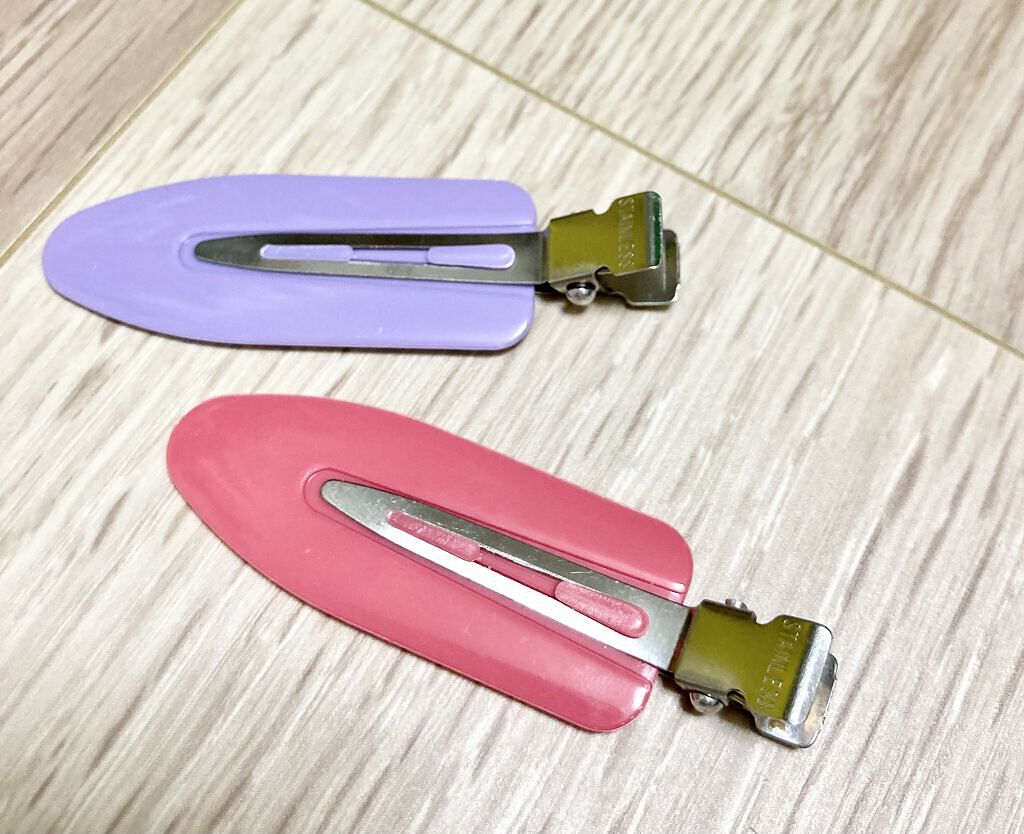 跡が付かない前髪クリップ/マペペ/ヘアアクセサリーを使ったクチコミ（1枚目）