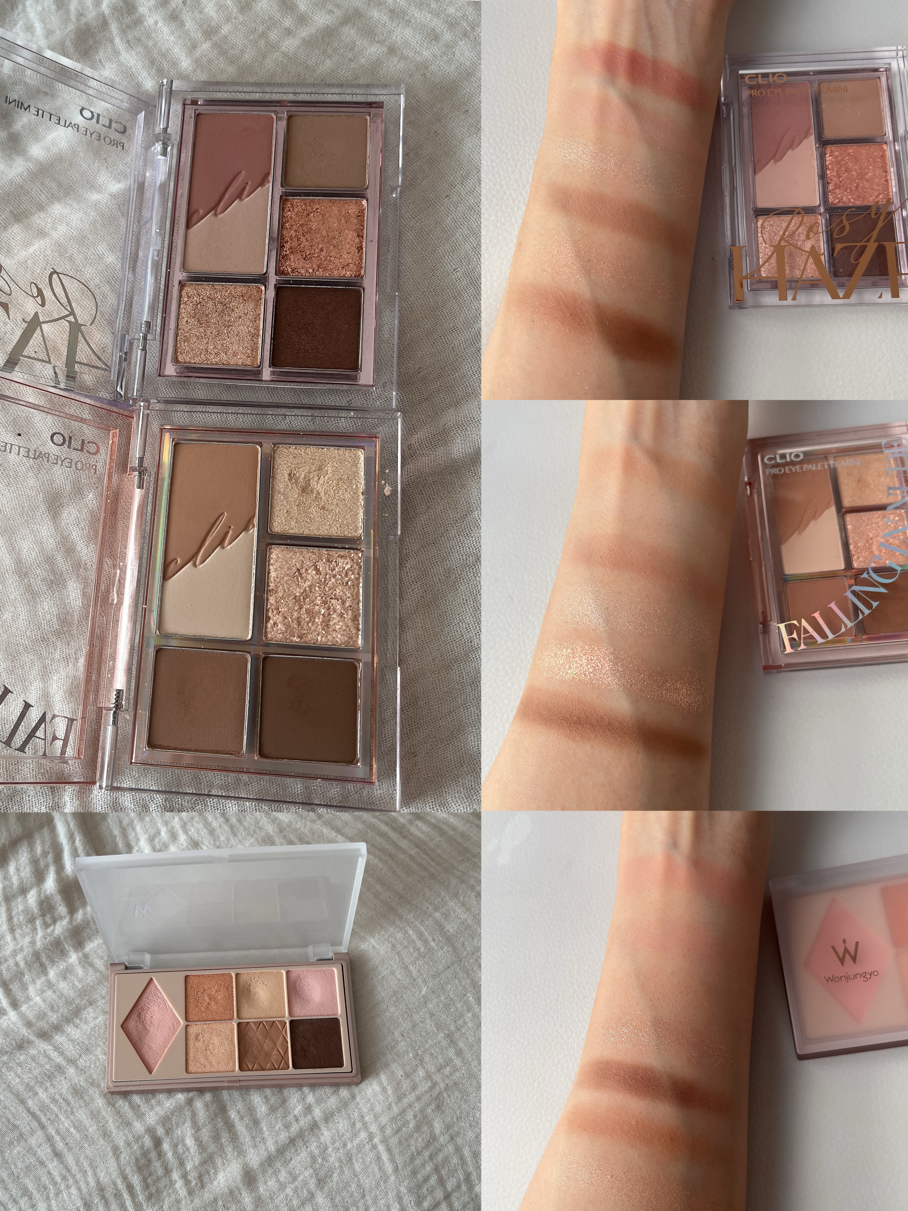 プロ アイパレット ミニ/CLIO/アイシャドウパレットを使ったクチコミ（3枚目）