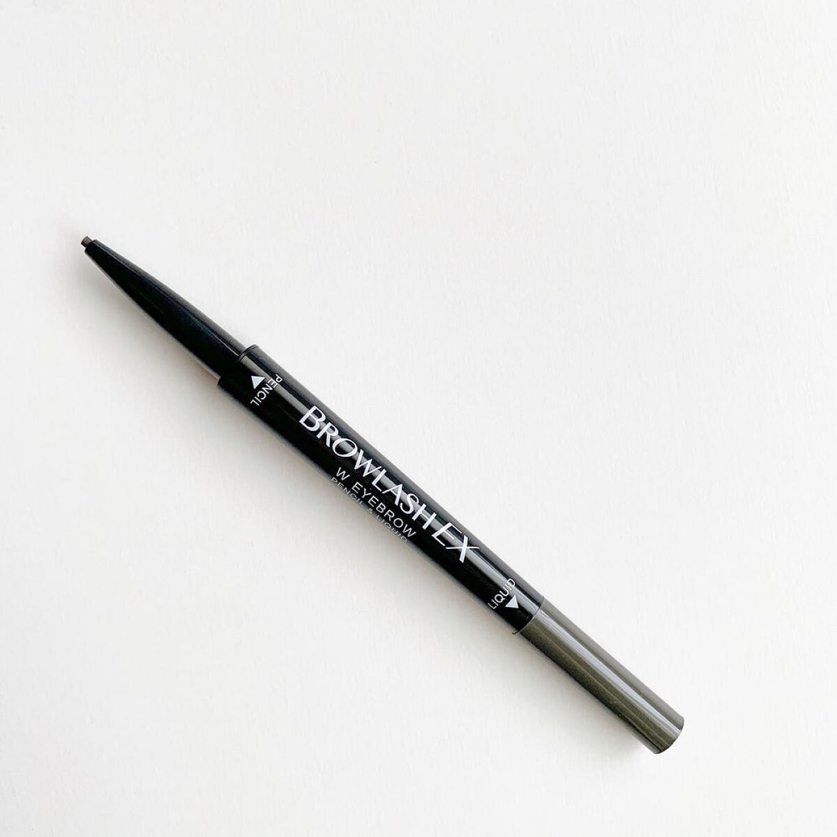 ブロウラッシュEX ウォーターストロング Wアイブロウ(ペンシル&リキッド) グレイッシュブラウン/ブロウラッシュ/アイブロウペンシルを使ったクチコミ（2枚目）