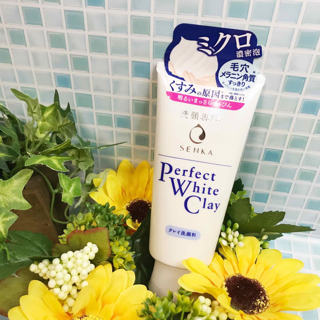 パーフェクトホワイトクレイ/SENKA（専科）/洗顔フォームを使ったクチコミ（1枚目）