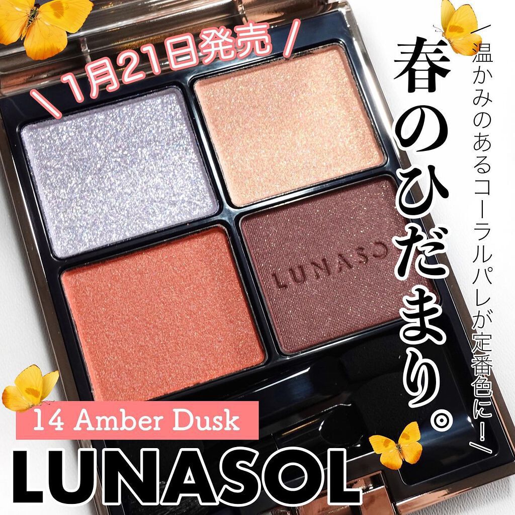 アイカラーレーション/LUNASOL/アイシャドウパレットを使ったクチコミ（1枚目）
