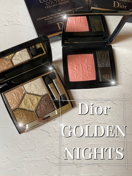 ディオールスキン ルージュ ブラッシュ<ゴールデン ナイツ>/Dior/パウダーチークを使ったクチコミ(1枚目)