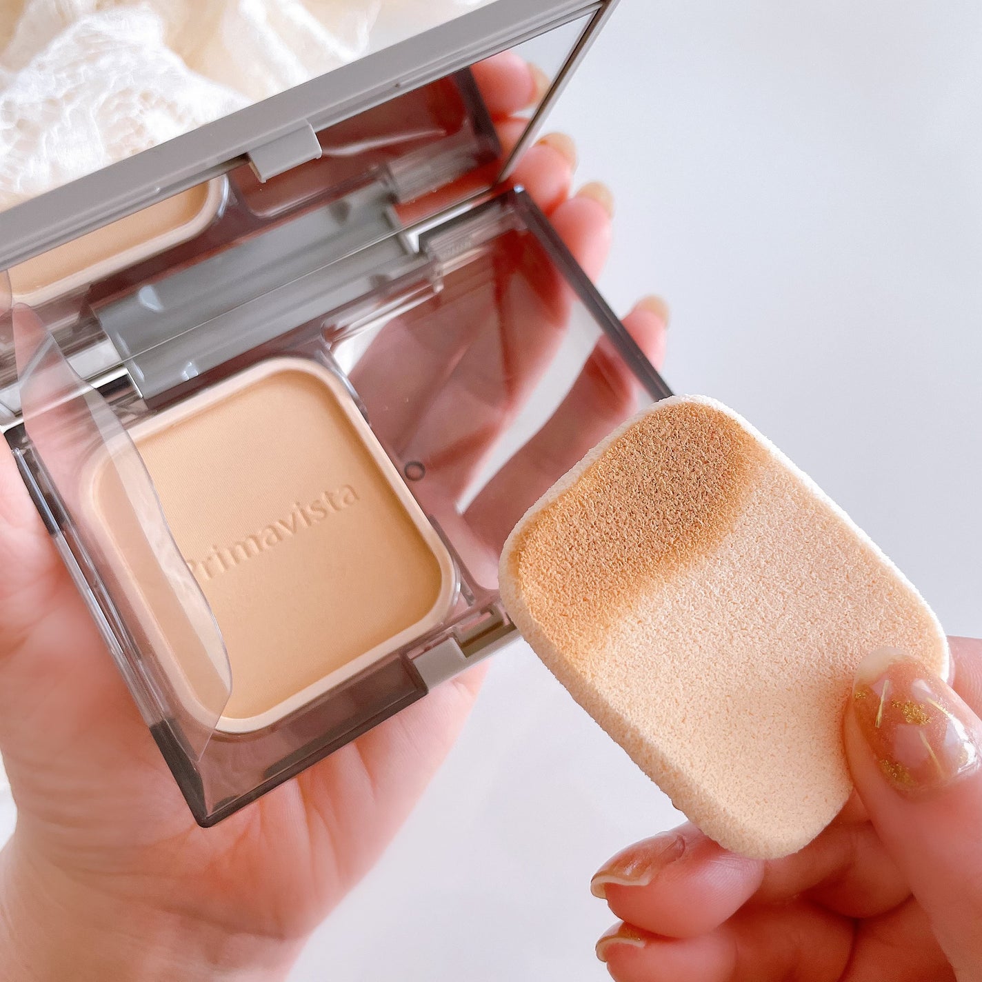 プリマヴィスタ ブライトチャージ パウダー/プリマヴィスタ/パウダーファンデーションを使ったクチコミ(4枚目)