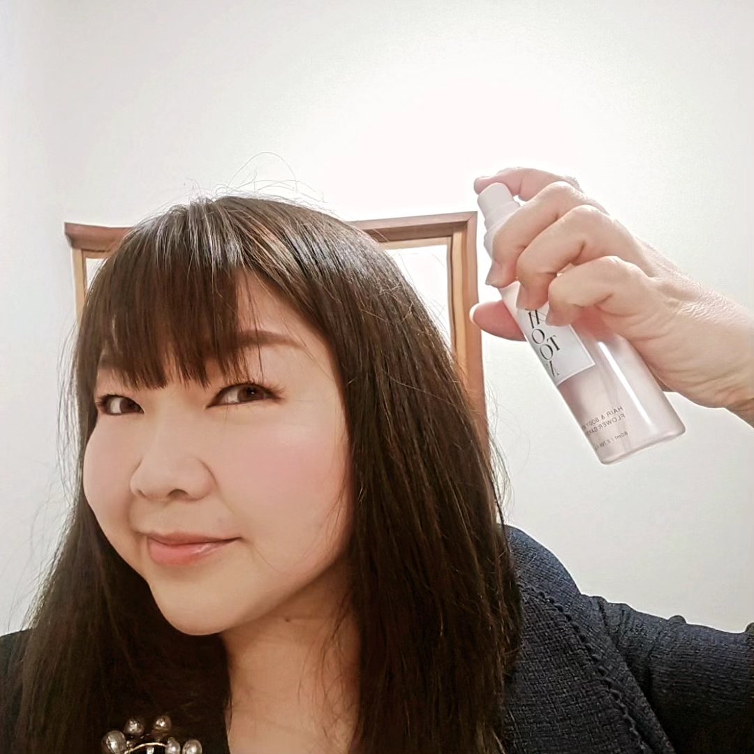 MOTON ヘア&ボディミスト フラワーガーデン/MOTON/香水(レディース)を使ったクチコミ（3枚目）