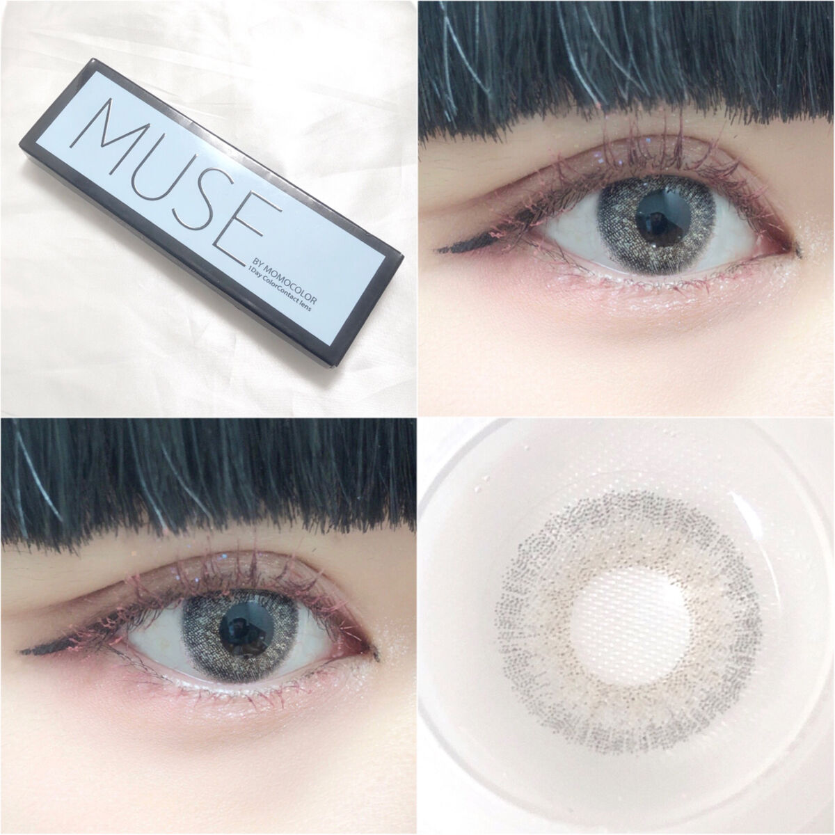 MUSE/momocolor/カラーコンタクトレンズを使ったクチコミ（2枚目）