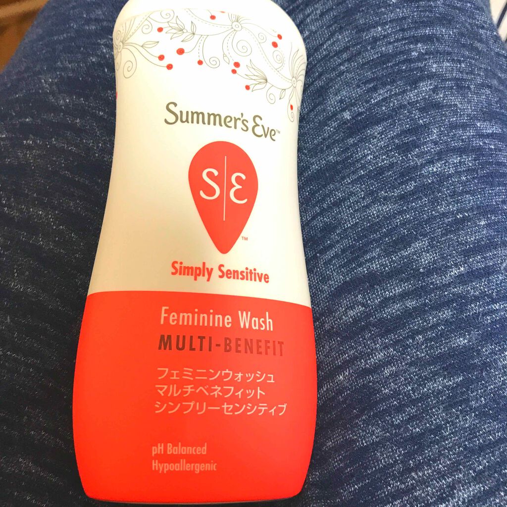 フェミニンウォッシュ マルチベネフィット シンプリーセンシティブ/Summer's Eve(サマーズイブ)/デリケートゾーンケアを使ったクチコミ(1枚目)