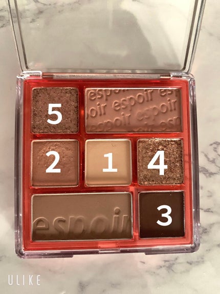 リアルアイパレット/espoir/マルチパレットを使ったクチコミ(2枚目)