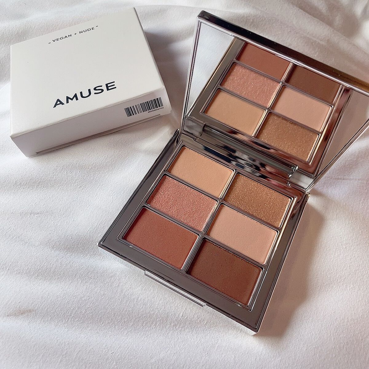 アイ ヴィーガン シアーパレット/AMUSE/アイシャドウパレットを使ったクチコミ(1枚目)