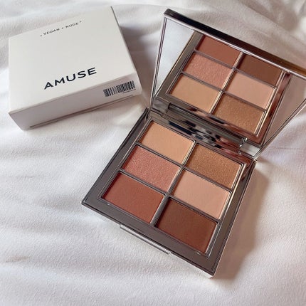 アイ ヴィーガン シアーパレット/AMUSE/アイシャドウパレットを使ったクチコミ(1枚目)