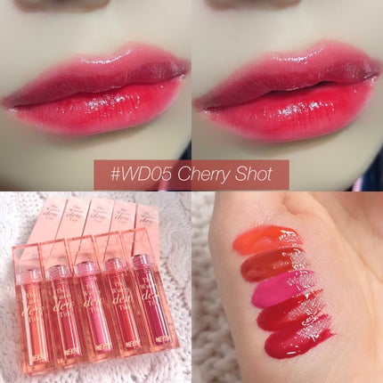 ザ ウォータリーデューティント/MERZY/リップティントを使ったクチコミ(4枚目)