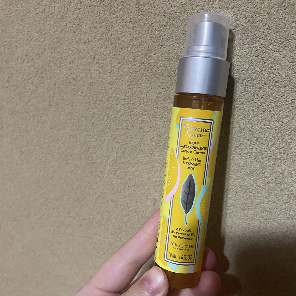シトラスヴァーベナ ボディ＆ヘアミスト/L'OCCITANE/香水(その他)を使ったクチコミ（1枚目）