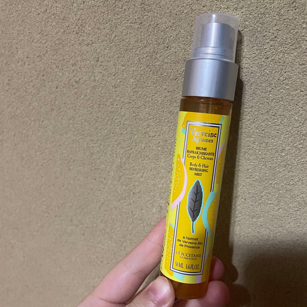シトラスヴァーベナ ボディ&ヘアミスト/L'OCCITANE/香水(その他)を使ったクチコミ(1枚目)