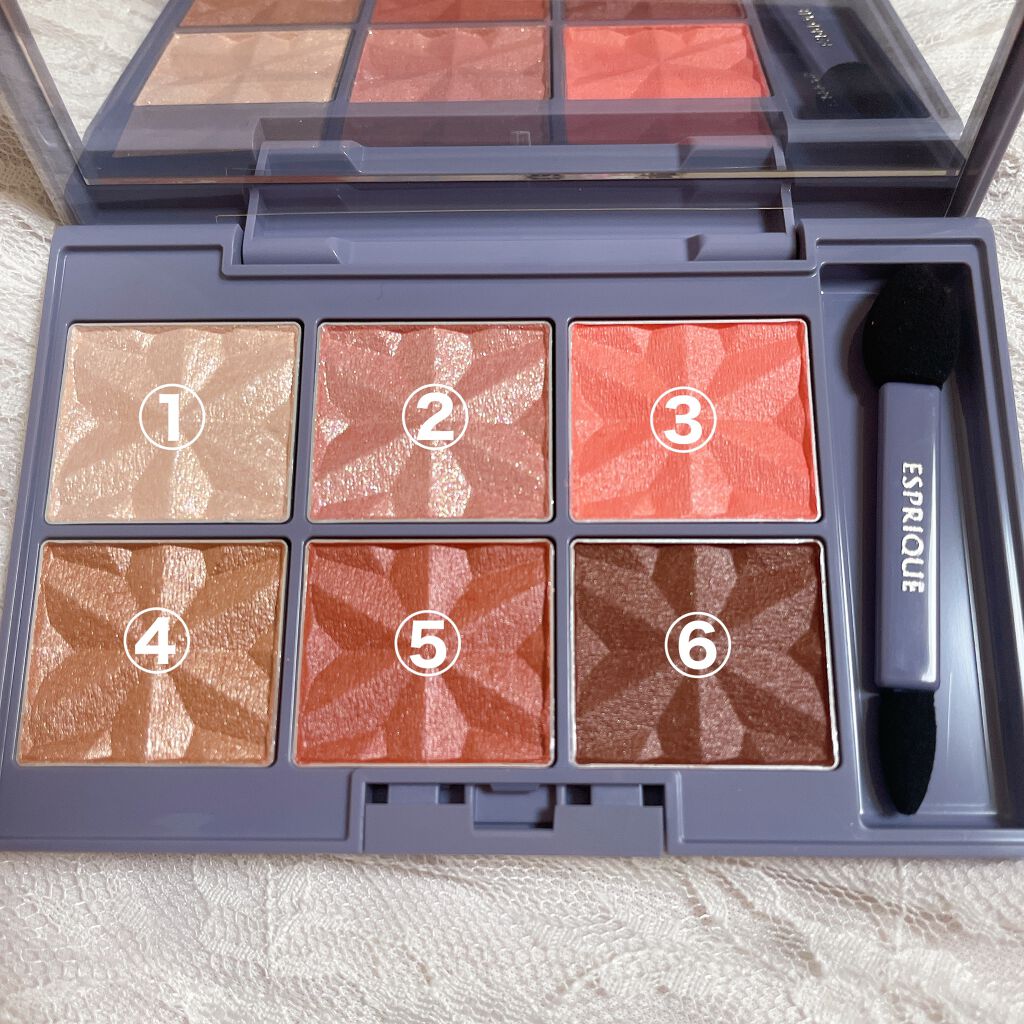 セレクトアイカラー N ジュエリーボックス/ESPRIQUE/アイシャドウパレットを使ったクチコミ(3枚目)