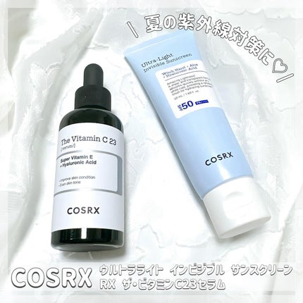 ウルトラライト透明UVクリーム/COSRX/日焼け止めクリームを使ったクチコミ(1枚目)