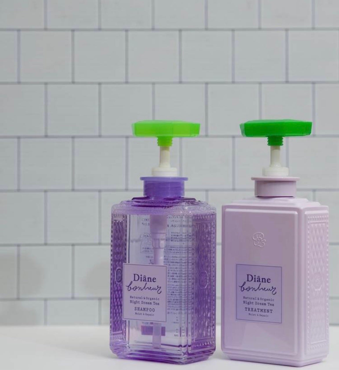 ダイアンボヌール モイスト&リペア シャンプー/トリートメント ナイトドリームティーの香り/ダイアン/市販シャンプーを使ったクチコミ(1枚目)