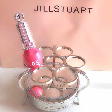 フォーエヴァージューシー オイルルージュ グロウ/JILL STUART/口紅を使ったクチコミ（3枚目）