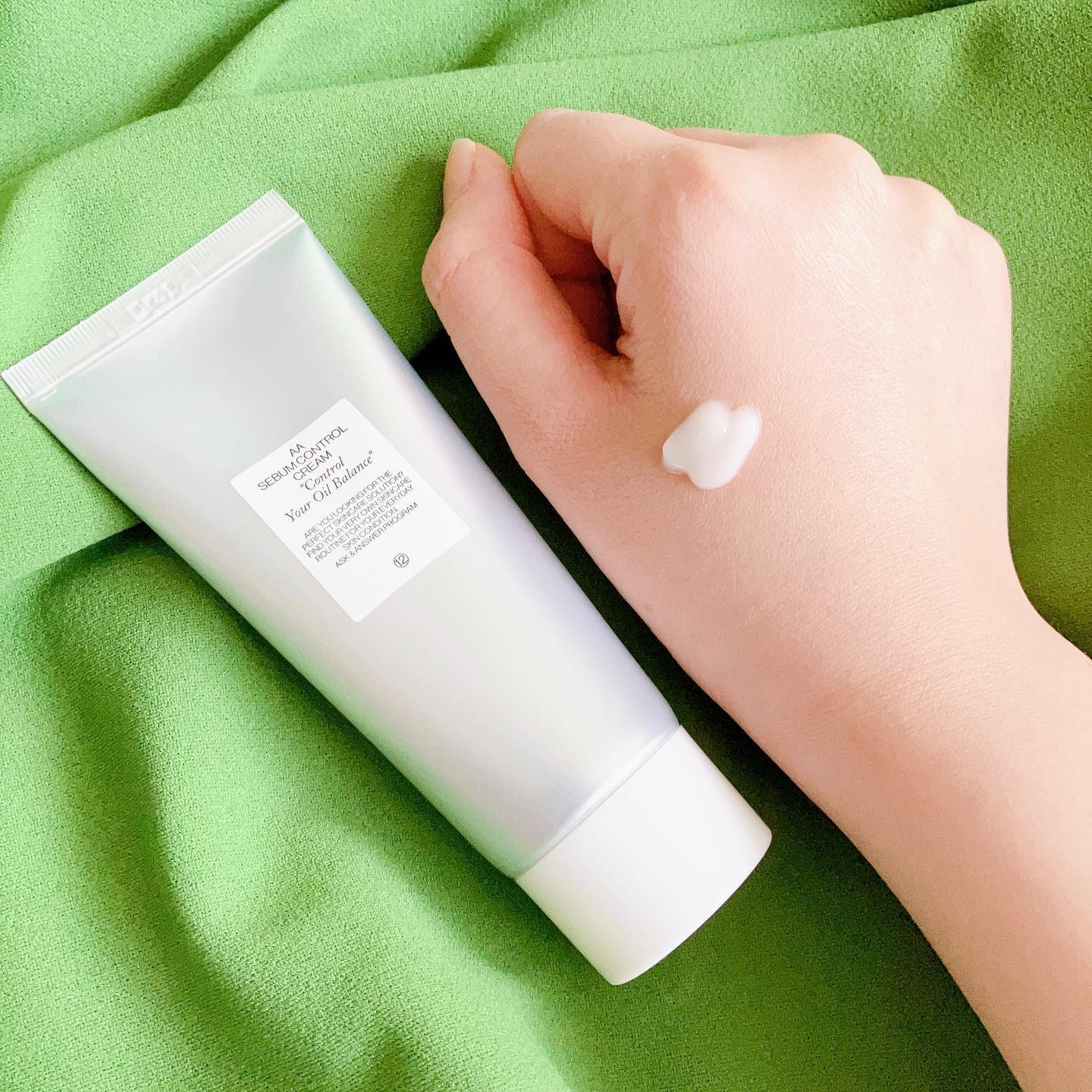 AA シーバムコントロールクリーム /Shangpree/フェイスクリームを使ったクチコミ（3枚目）