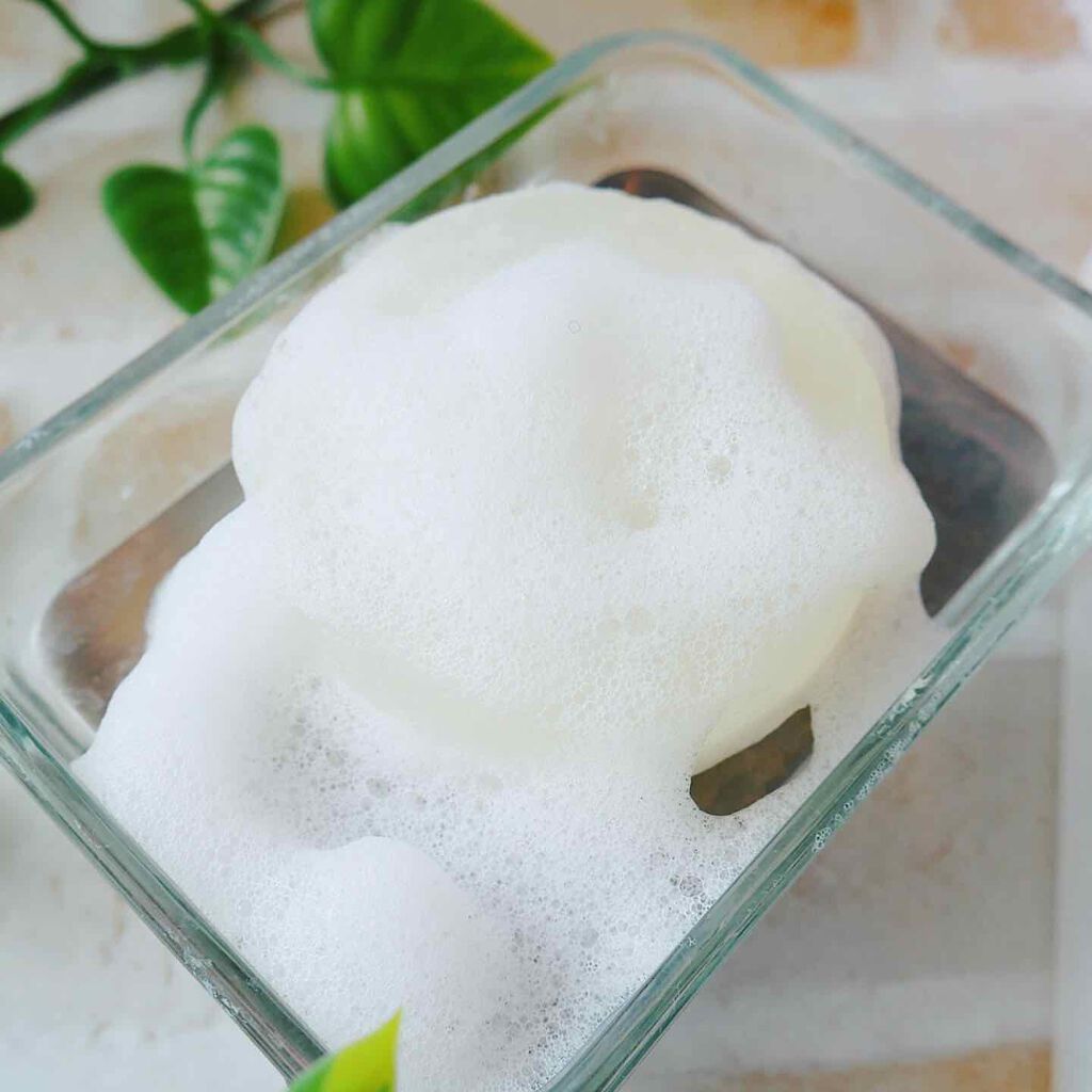 フェイスソープ/HAP+R/洗顔石鹸を使ったクチコミ(3枚目)