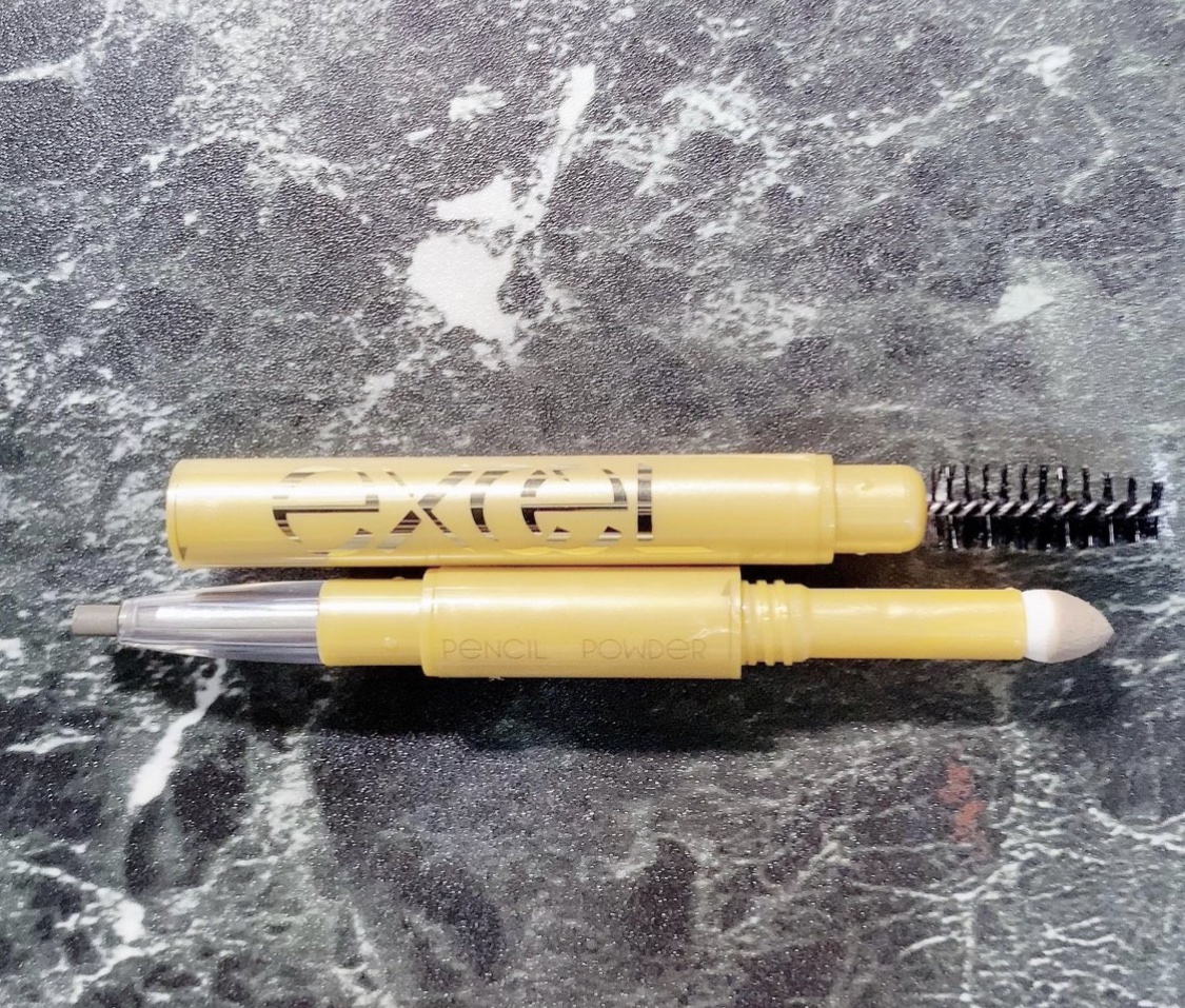 パウダー＆ペンシル　アイブロウＥＸ PD15 オリーブブラウン/excel/アイブロウペンシルを使ったクチコミ（3枚目）