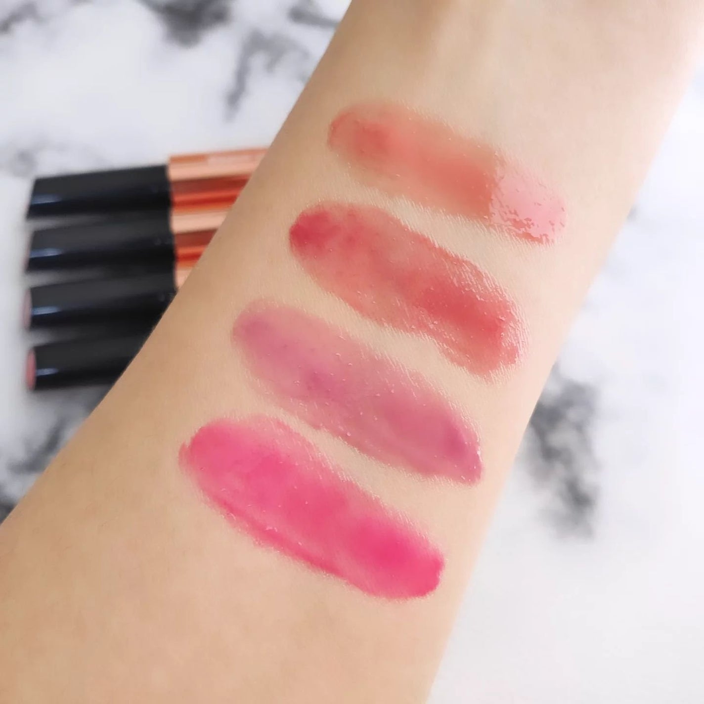 ボリューマイジングフォンデュリップ/Coralhaze/口紅を使ったクチコミ(5枚目)