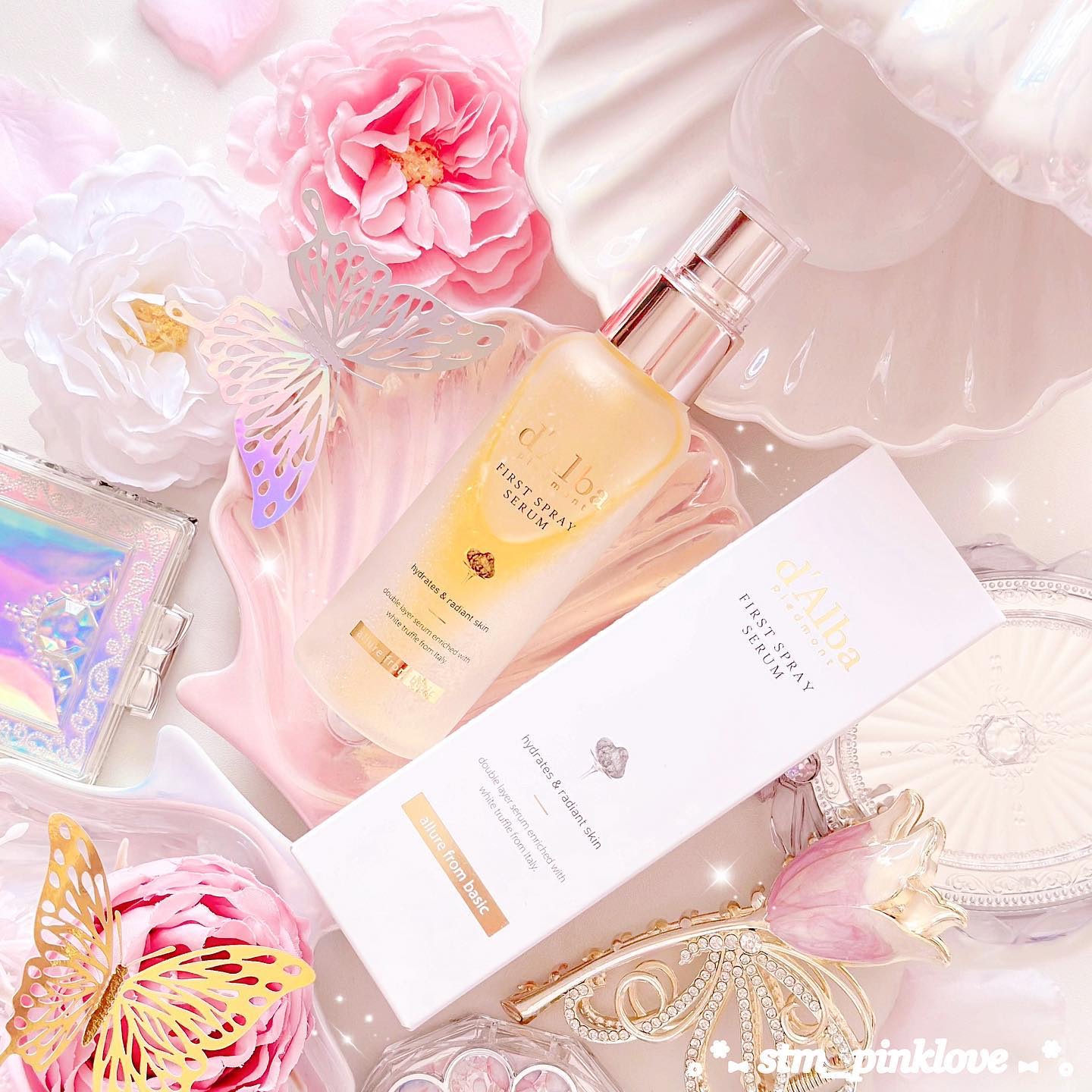 ダルバ ホワイトトリュフファーストスプレーセラム/ダルバ/ミスト状化粧水を使ったクチコミ（1枚目）