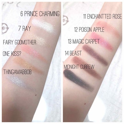It’s a Princess Thing Shadow Palette/ColourPop/アイシャドウパレットを使ったクチコミ(2枚目)