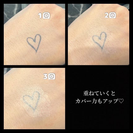 ナチュラルスキンフィットクッション/inersential/クッションファンデーションを使ったクチコミ(3枚目)