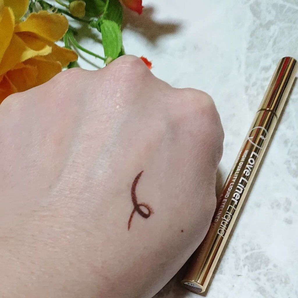 リキッドアイライナーR4/ラブ・ライナー/リキッドアイライナーを使ったクチコミ(5枚目)