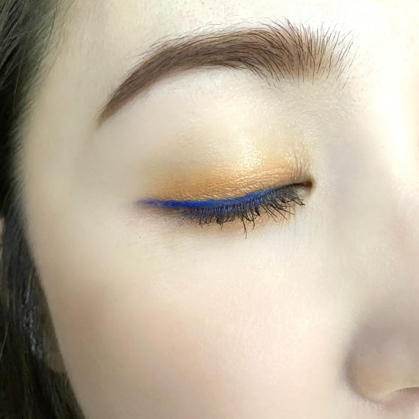 アディクション ザ アイシャドウ マット 105M Be Cheerful/ADDICTION/単色アイシャドウを使ったクチコミ（3枚目）