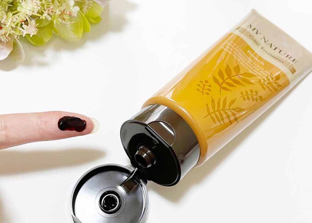 オールインワン カラートリートメント/マイナチュレ/ヘアカラーを使ったクチコミ(2枚目)