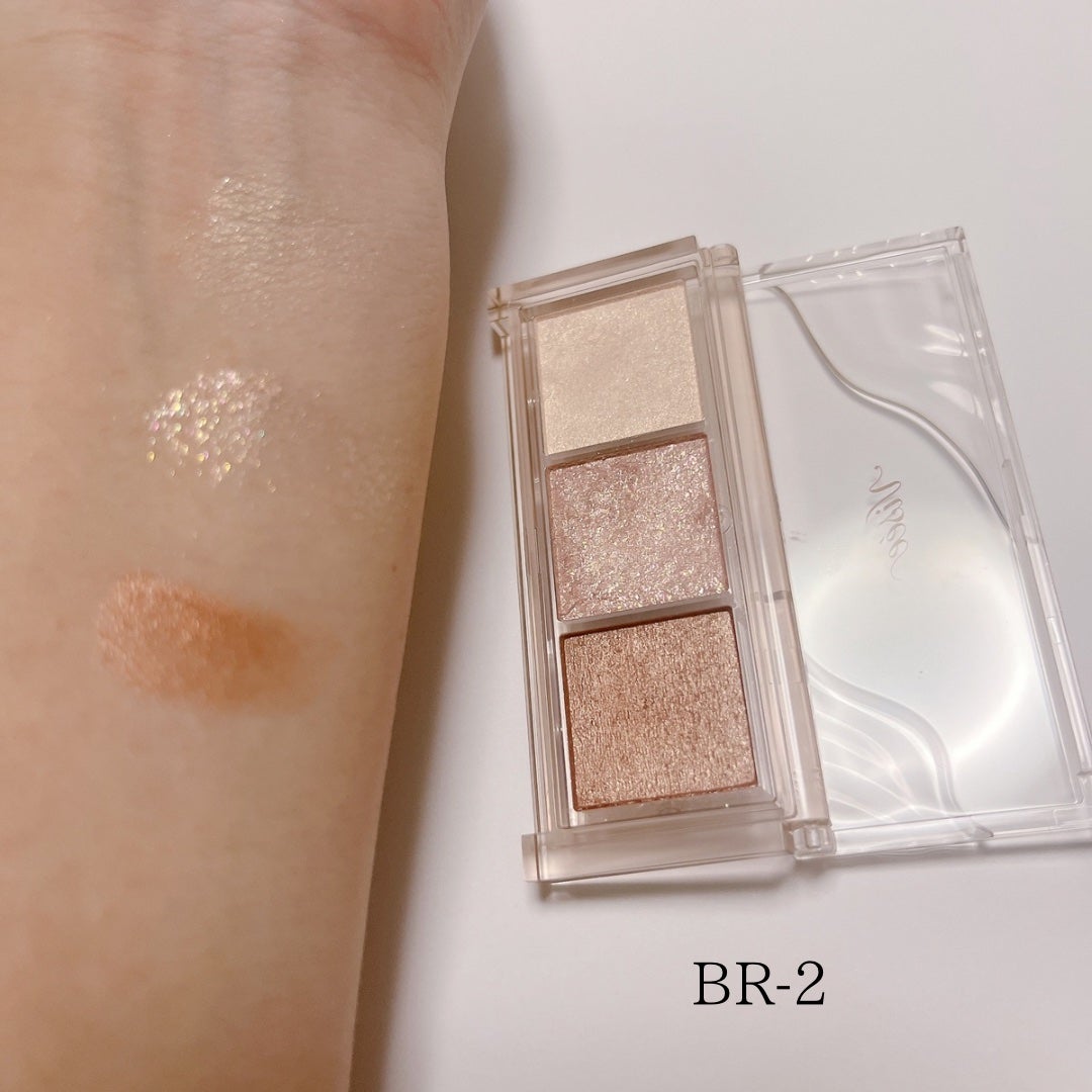 キラー アイ トリオ/Visée/アイシャドウパレットを使ったクチコミ(3枚目)