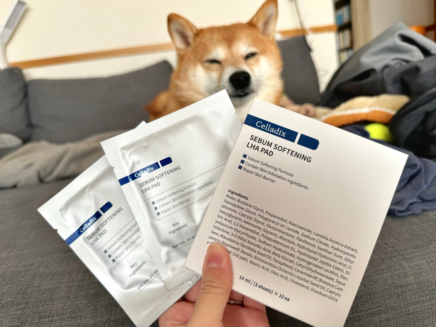 セバムソフトニング131LHAピーリングパッド/Celladix/トナーパッドを使ったクチコミ(1枚目)