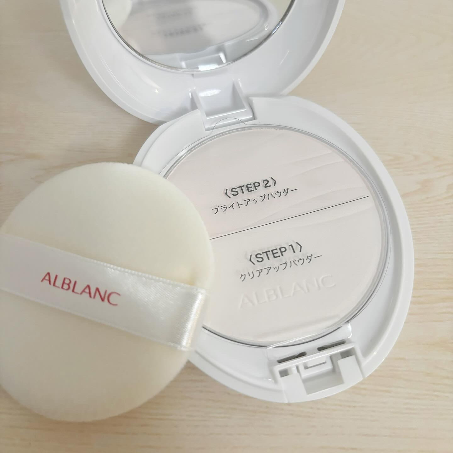 クラリティブラン フィニッシャー/ALBLANC/プレストパウダーを使ったクチコミ（3枚目）