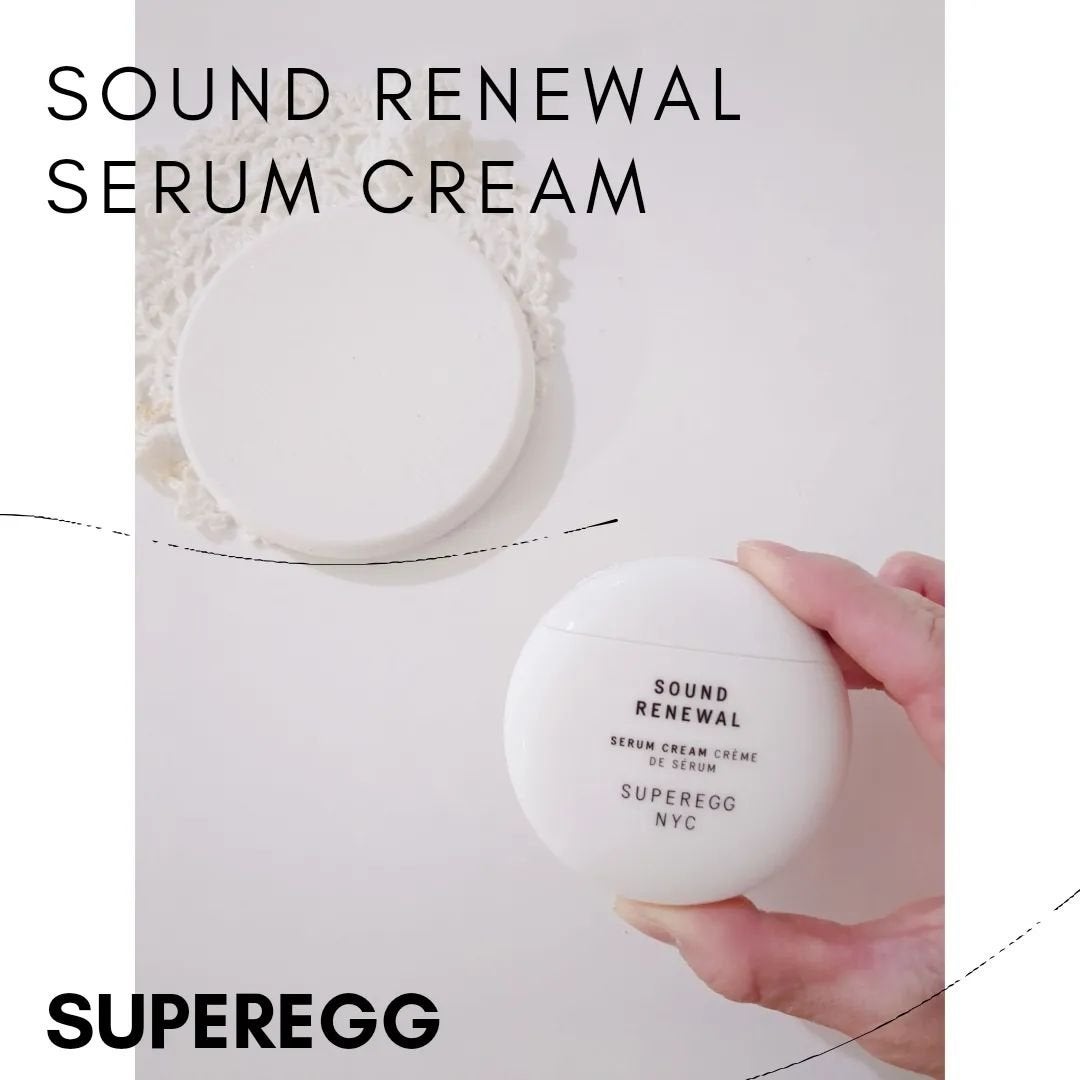 サウンド リニューアル セラムクリーム/SUPEREGG /フェイスクリームを使ったクチコミ(5枚目)