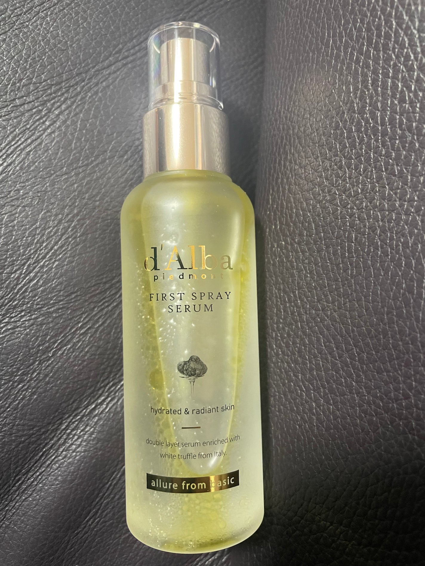 ダルバ ホワイトトリュフファーストスプレーセラム/ダルバ/ミスト状化粧水を使ったクチコミ(4枚目)