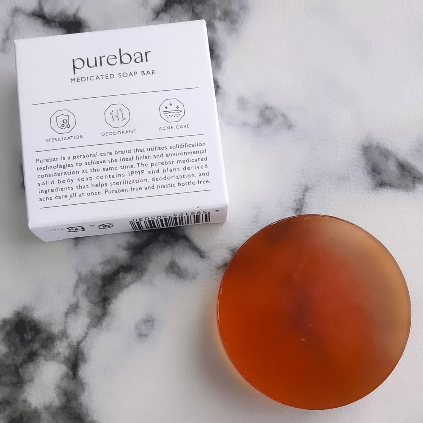 ピュアバー 和漢デオドラントせっけん/purebar/ボディ石鹸を使ったクチコミ(2枚目)